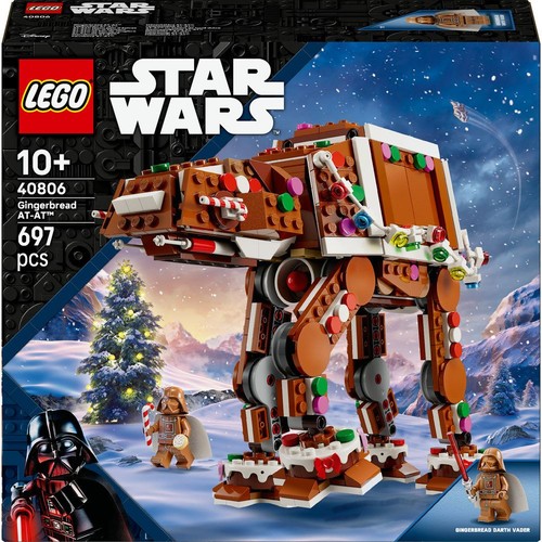 Lego star wars lebkuchen - star, at-at